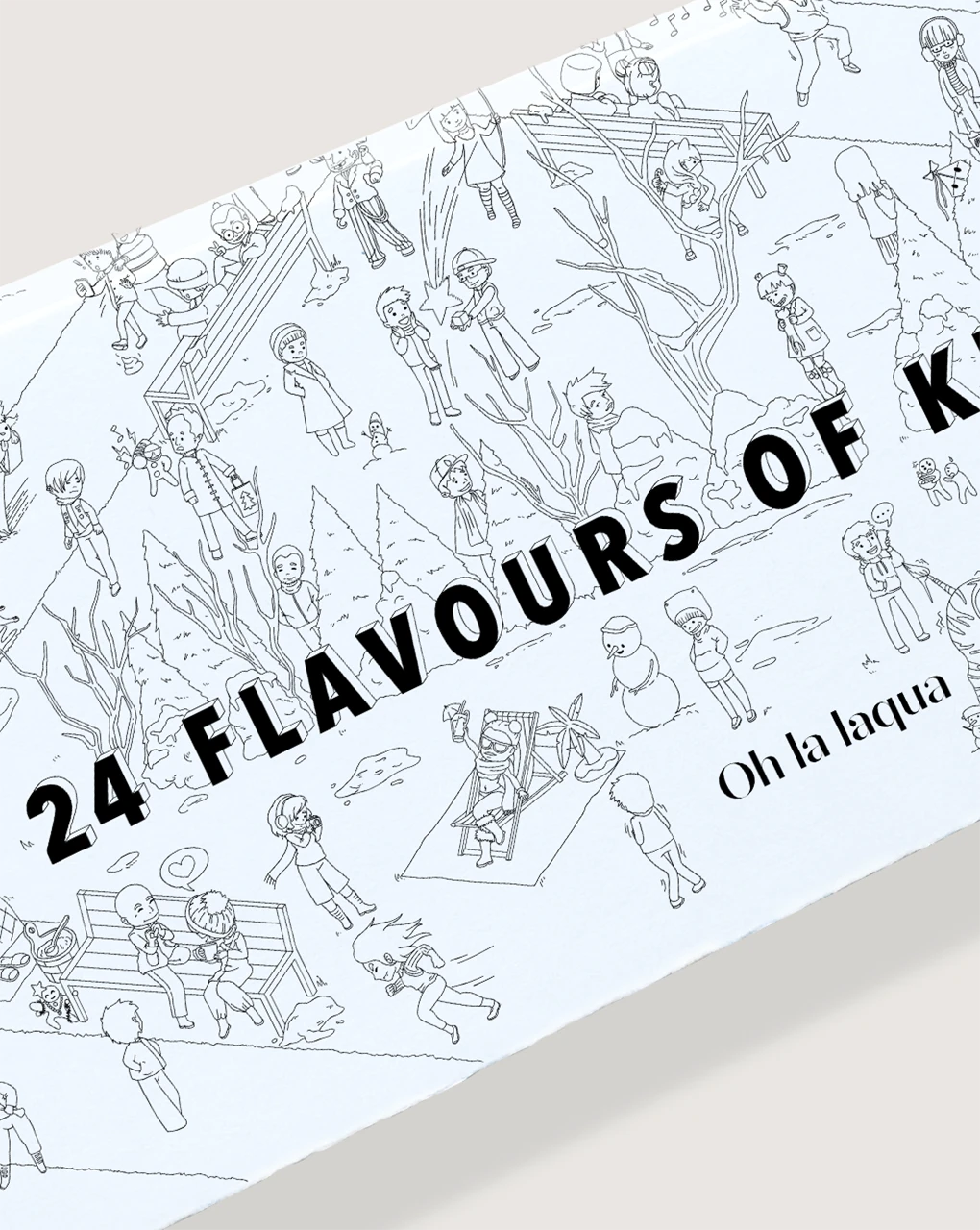 OH LA LAQUA Advent Calendar "24 Flavors of Kindness"